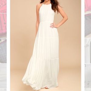 Lulus Embroider Maxi Dress